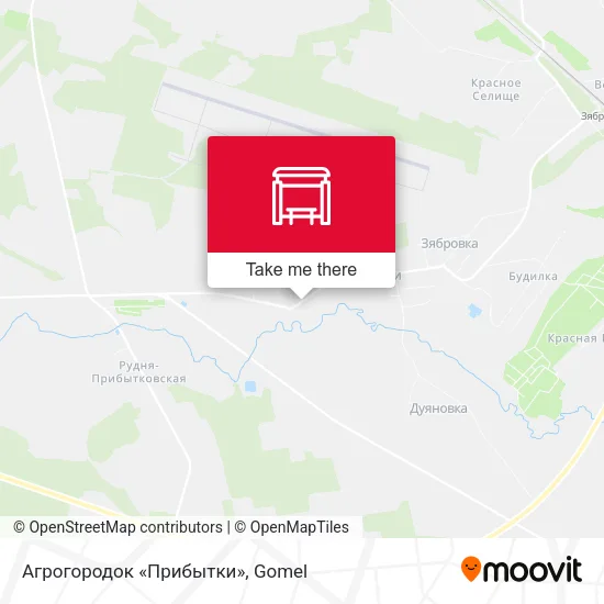 Агрогородок «Прибытки» map
