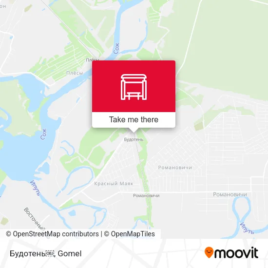 Будотень￼ map