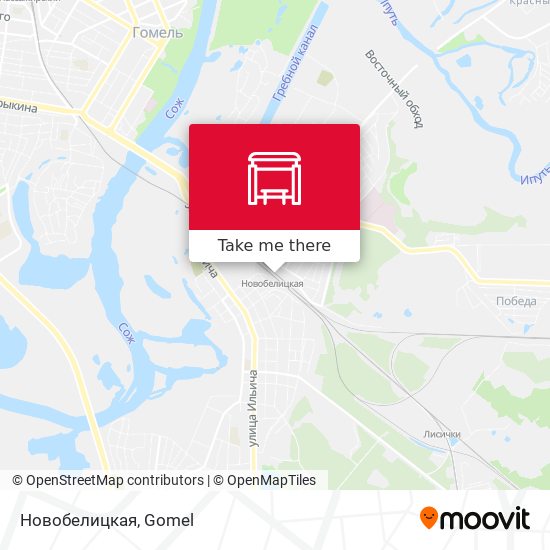 Новобелицкая￼ map