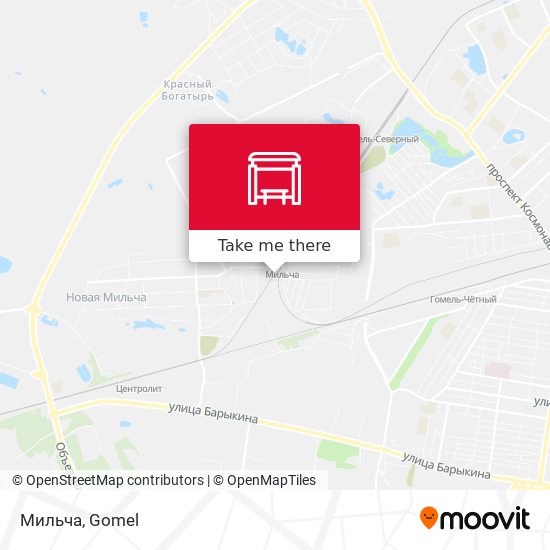 Мильча￼ map