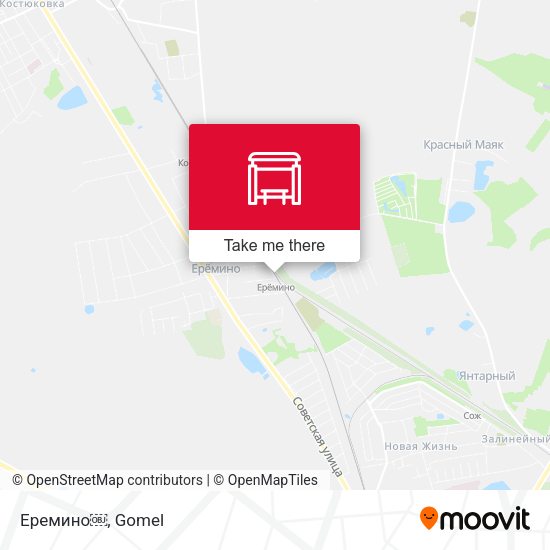 Еремино￼ map