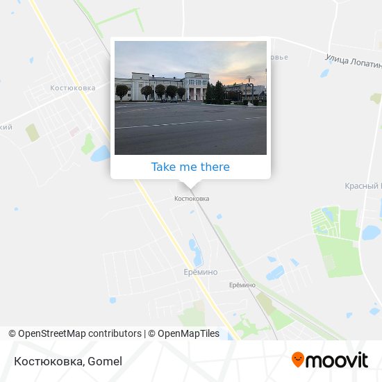 Костюковка￼ map
