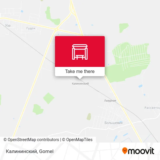 Калининский map
