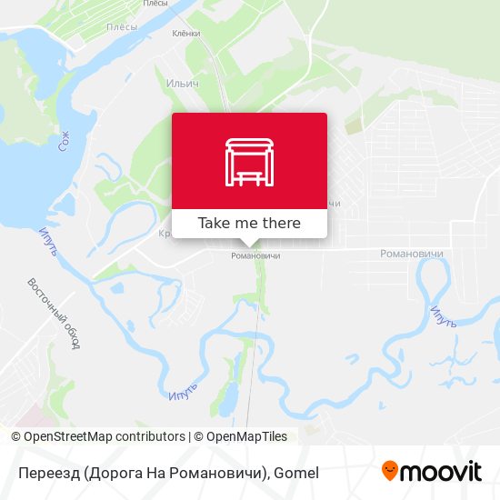 Переезд (Дорога На Романовичи) map