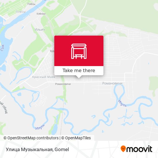 Улица Музыкальная map