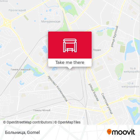Больница map