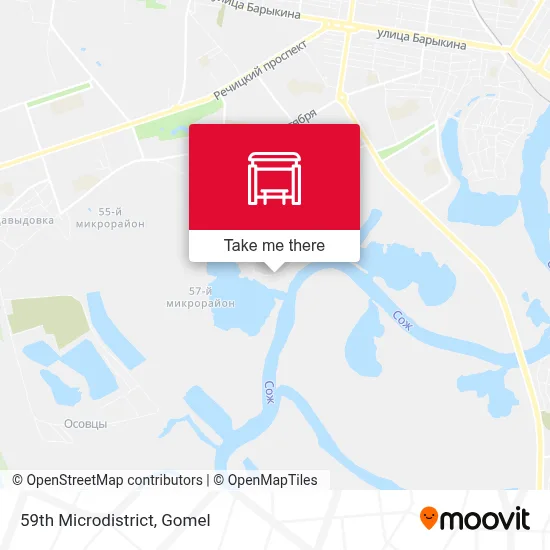 59th Microdistrict map