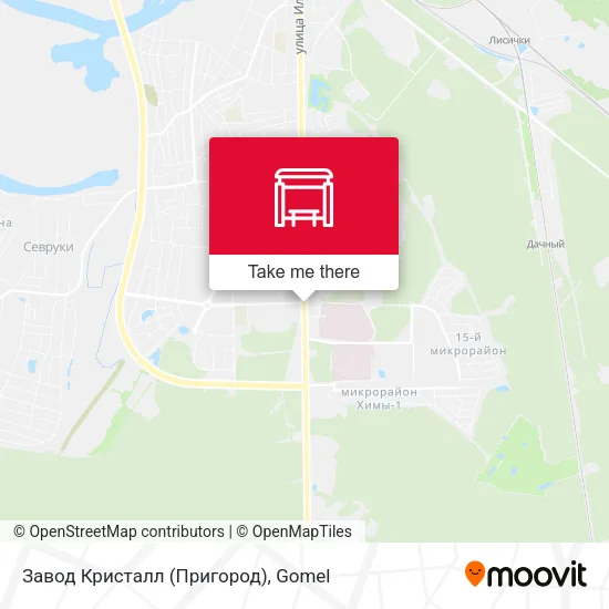 Завод Кристалл (Пригород) map