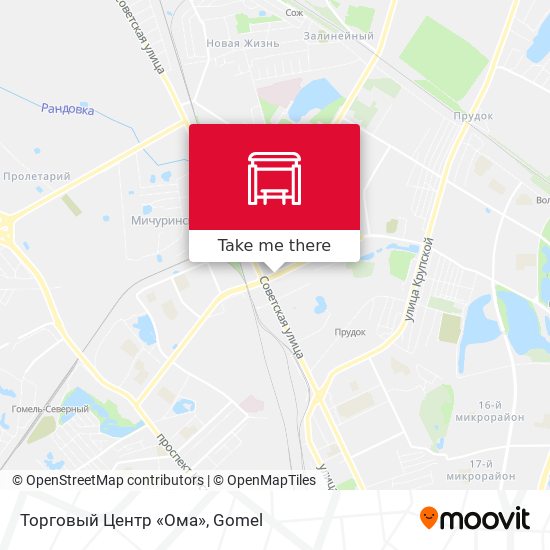 Торговый Центр «Ома» map