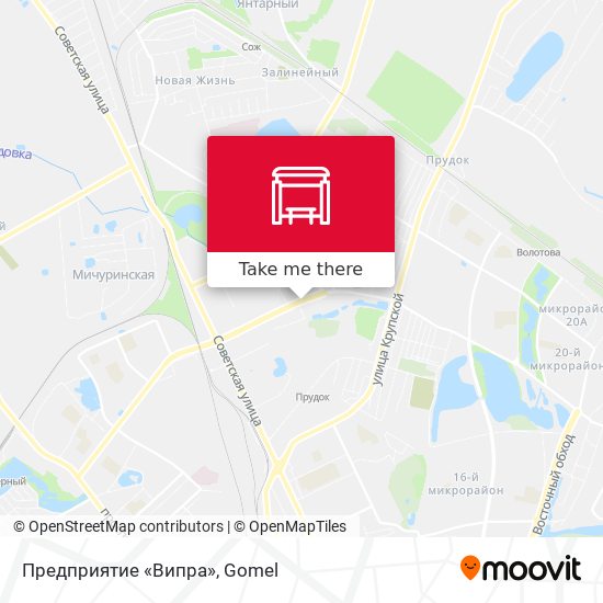 Предприятие «Випра» map