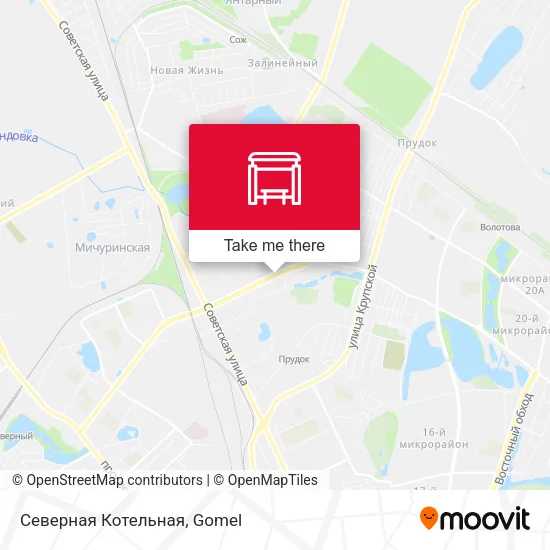 Северная Котельная map
