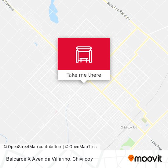 Balcarce X Avenida Villarino map