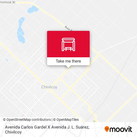 Mapa de Avenida Carlos Gardel X Avenida J. L. Suárez