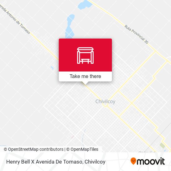 Mapa de Henry Bell X Avenida Antonio De Tomaso