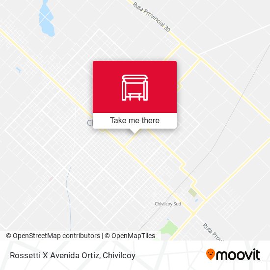 Rossetti X Avenida Ortiz map