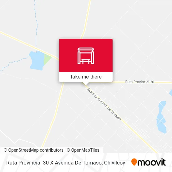 Ruta Provincial 30 X Avenida De Tomaso map