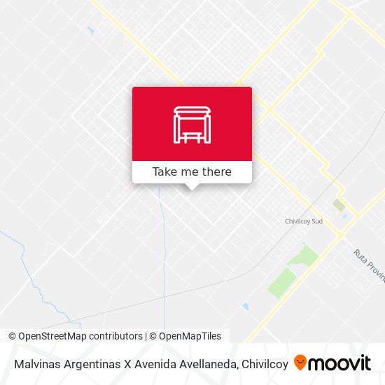 Malvinas Argentinas X Avenida Avellaneda map