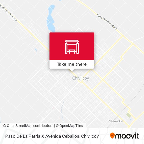 Mapa de Paso De La Patria X Avenida Ceballos