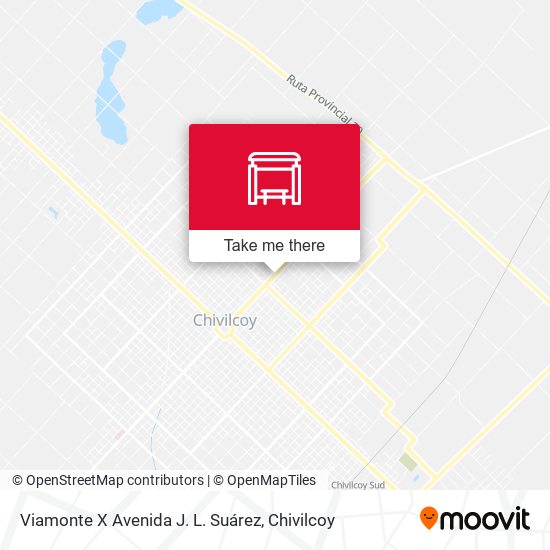 Mapa de Viamonte X Avenida J. L. Suárez