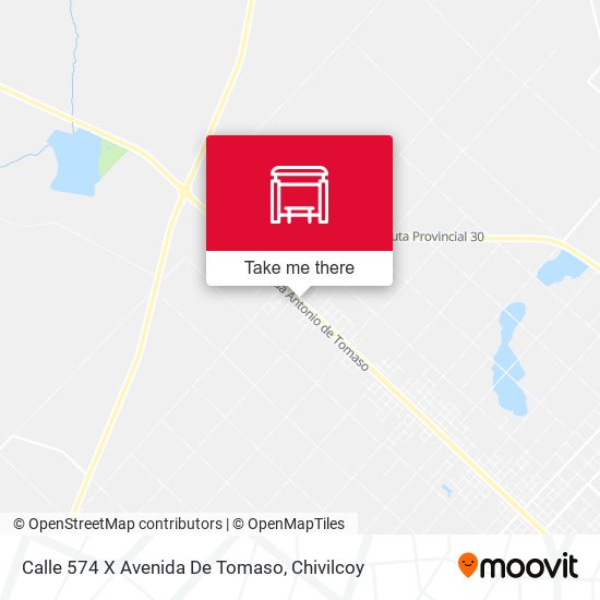 Calle 574 X Avenida De Tomaso map
