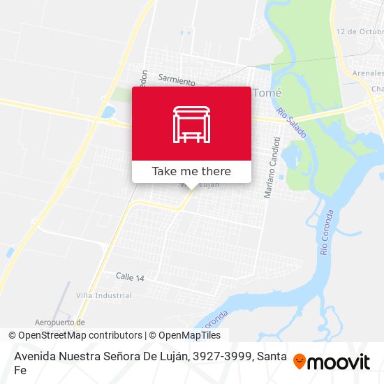 Avenida Nuestra Señora De Luján, 3927-3999 map
