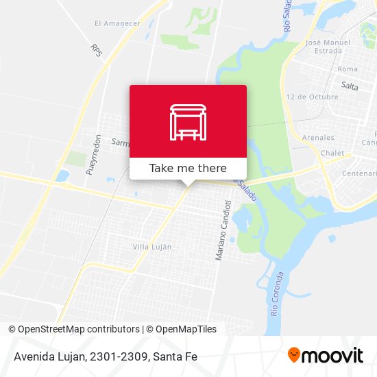 Mapa de Avenida Lujan, 2301-2309
