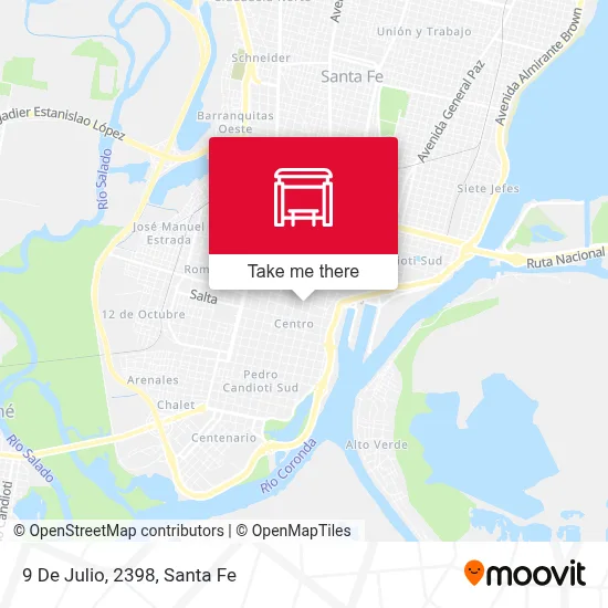 9 De Julio, 2398 map