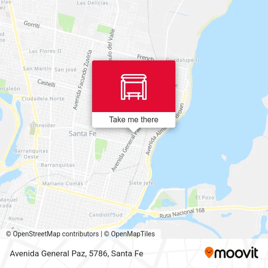 Avenida General Paz, 5786 map