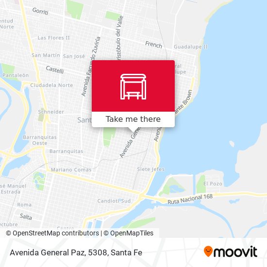 Avenida General Paz, 5308 map
