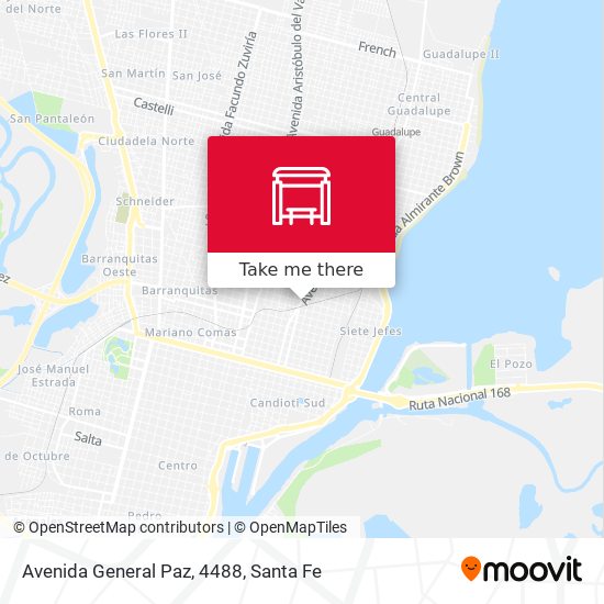 Avenida General Paz, 4488 map