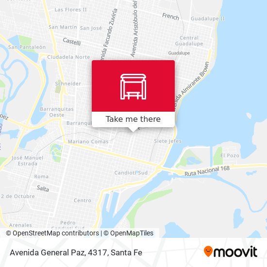 Avenida General Paz, 4317 map