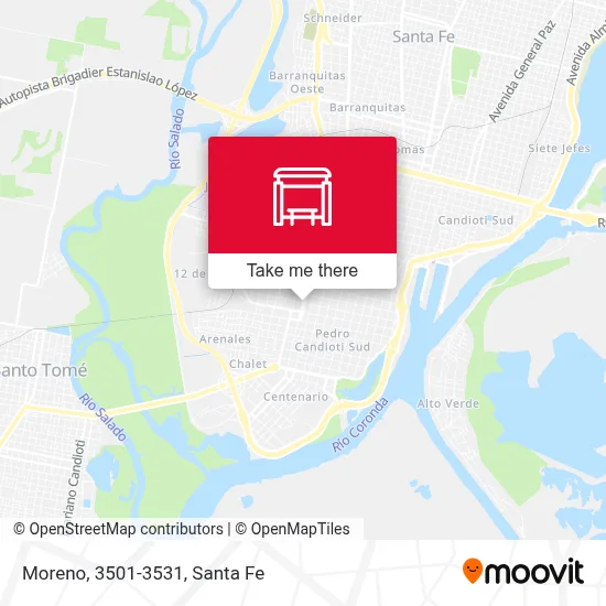 Moreno, 3501-3531 map