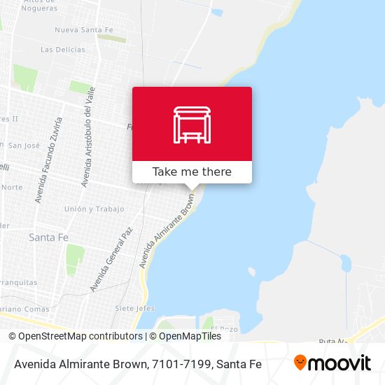 Avenida Almirante Brown, 7101-7199 map