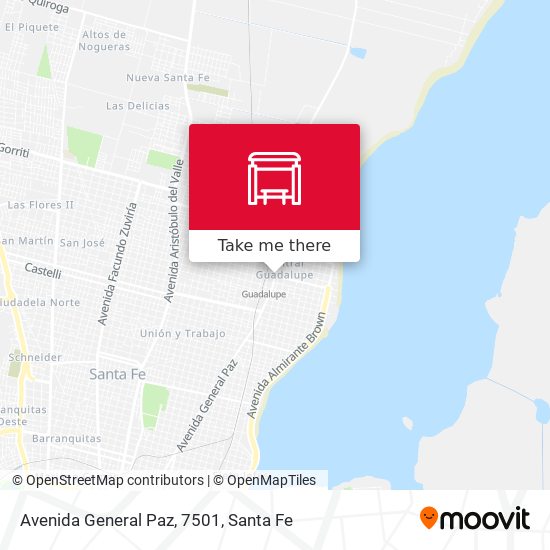 Avenida General Paz, 7501 map