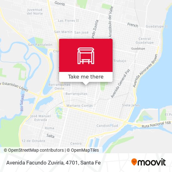 Avenida Facundo Zuviría, 4701 map