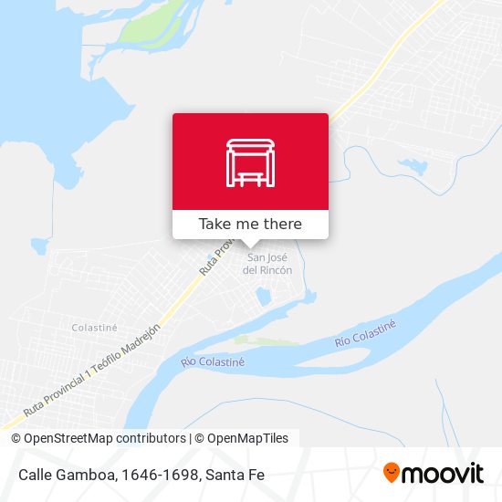 Mapa de Calle Gamboa, 1646-1698
