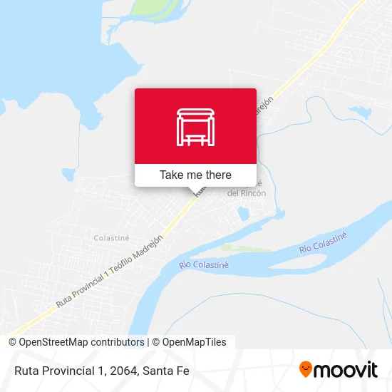 Ruta Provincial 1, 2064 map
