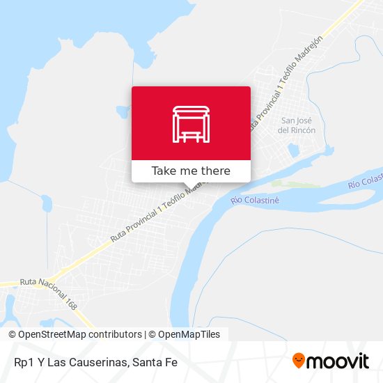 Mapa de Rp1 Y Las Causerinas