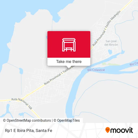 Rp1 E Ibira Pita map