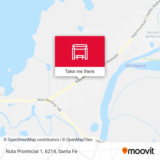 Ruta Provincial 1, 6214 map