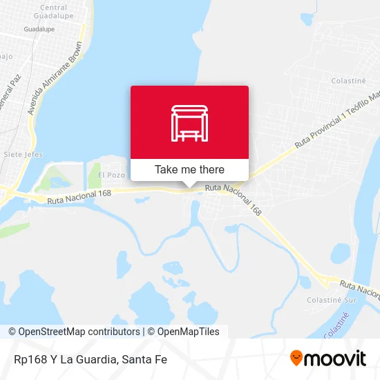 Rp168 Y La Guardia map