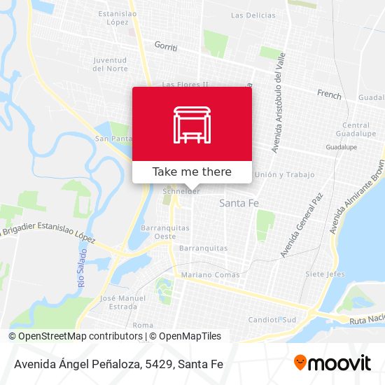 Avenida Ángel Peñaloza, 5429 map