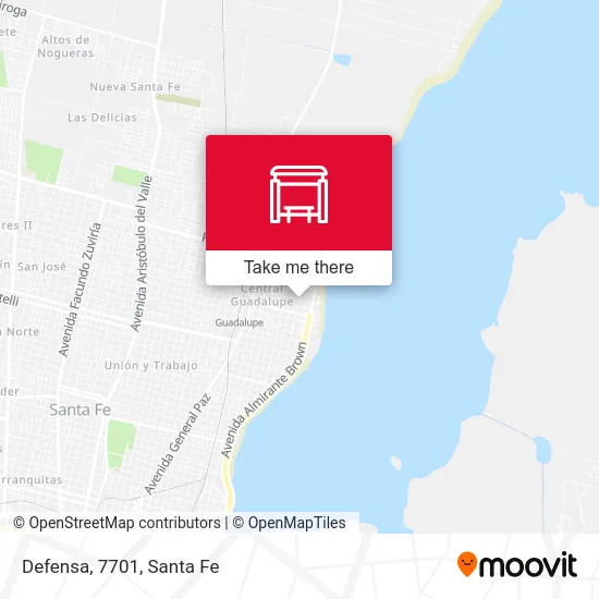Defensa, 7701 map
