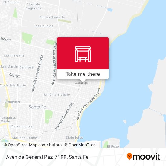 Mapa de Avenida General Paz, 7199