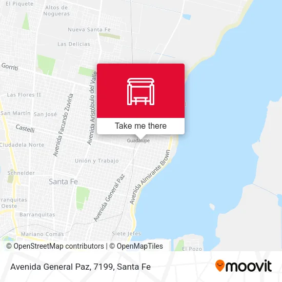 Avenida General Paz, 7199 map