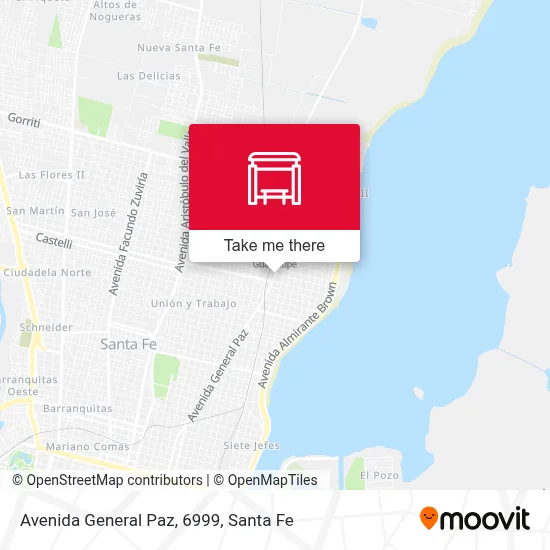 Avenida General Paz, 6999 map