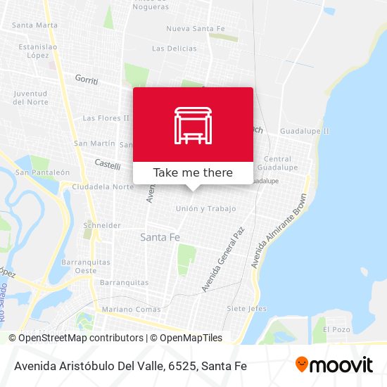 Avenida Aristóbulo Del Valle, 6525 map