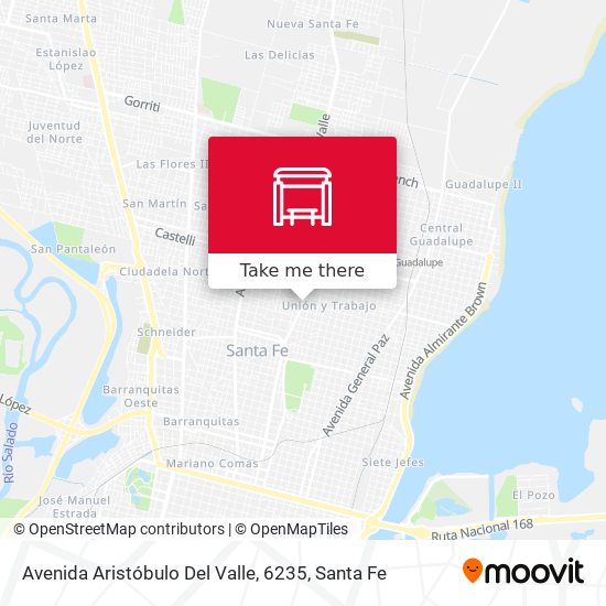 Avenida Aristóbulo Del Valle, 6235 map
