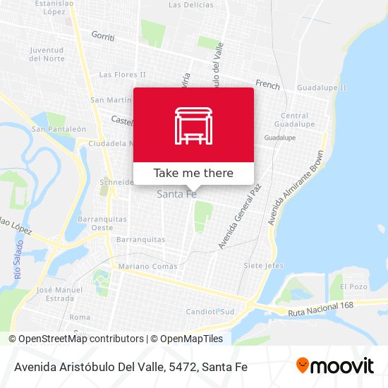 Mapa de Avenida Aristóbulo Del Valle, 5472