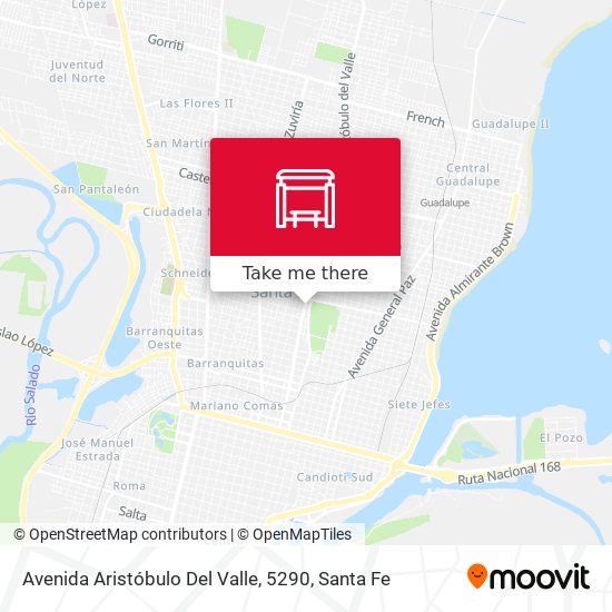 Avenida Aristóbulo Del Valle, 5290 map